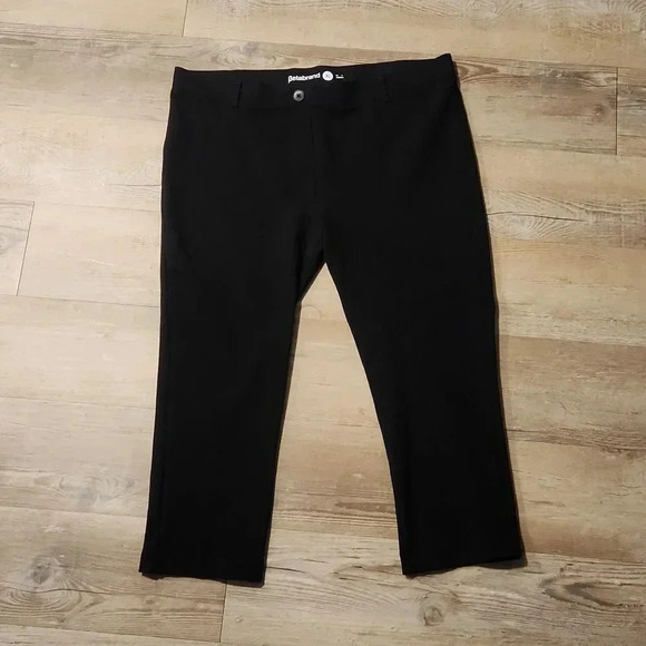 Betabrand Cropped Stratch Dress Pant - Picture 2 of 6
